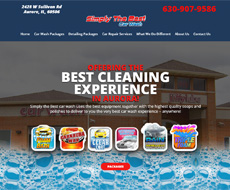 Simply The Best Car Wash Website Design