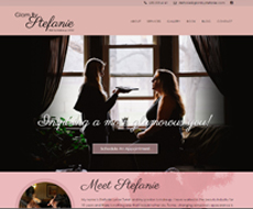 Glam By Stefanie Website Design