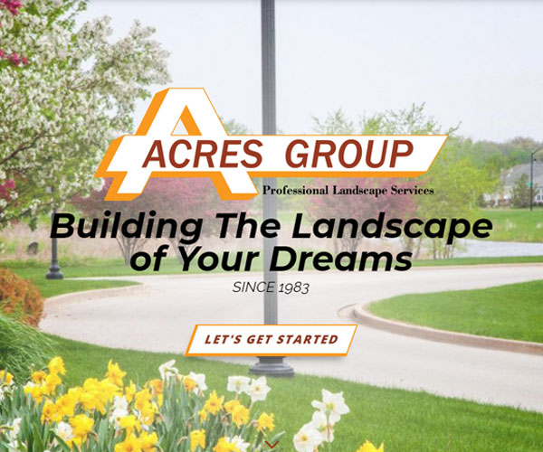 Acres Group Website Design