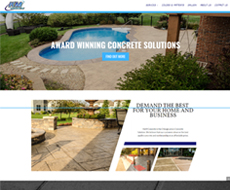 K-M Concrete Website Design