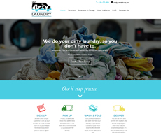 Your Dirty Laundry Website Design